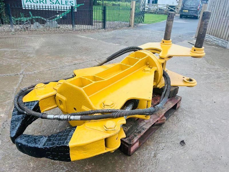 BUILTRITE HYDRAULIC ROTATING GRAB TO SUIT 30 TON EXCAVATOR *VIDEO*