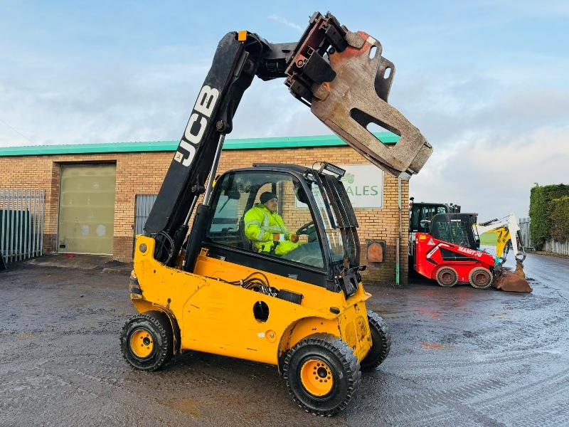 JCB TLT35D 4WD TELETRUCK*YEAR 2013*C/W BAIL GRAB*VIDEO*