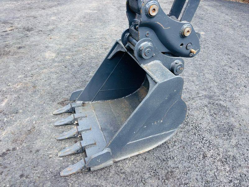 VOLVO EC55D RUBBER BLOCK TRACKS EXCAVATOR *YEAR 2017*C/W BUCKET*VIDEO*