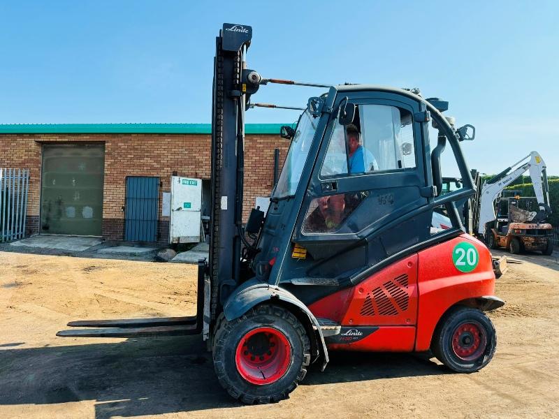 LINDE H50D-02 FORKLIFT*C/W PALLET TINES*YEAR 2017*VIDEO*