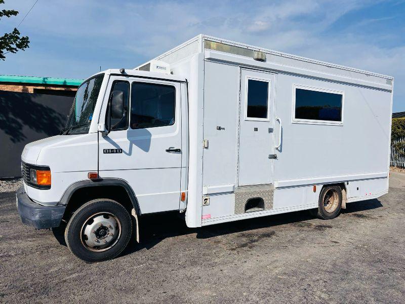 MERCEDES BOX VAN EX POLICE FORCE*12 MONTHS MOT *ONLY 17863 KM/11099 MILES*VIDEO*