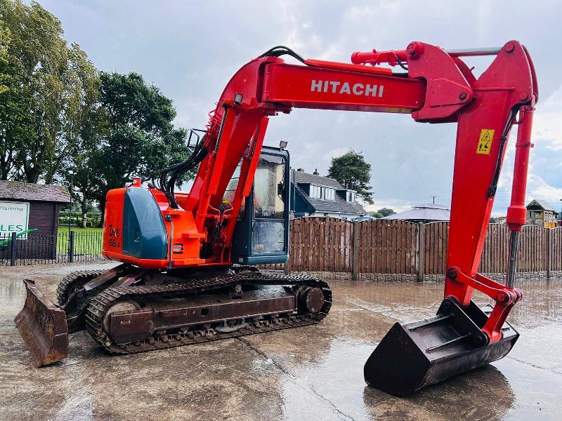HITACHI ZAXIS 135UR TRACKED EXCAVATOR C/W FRONT BLADE *VIDEO*