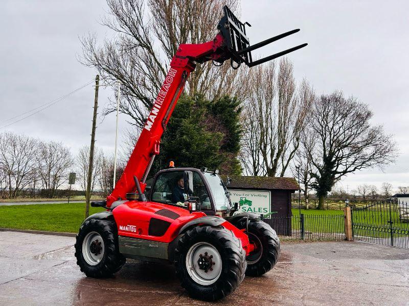 MANITOU MLT730-120 4WD TELEHANDLER *AG-SPEC, 6308 HOURS* C/W PUH *VIDEO*