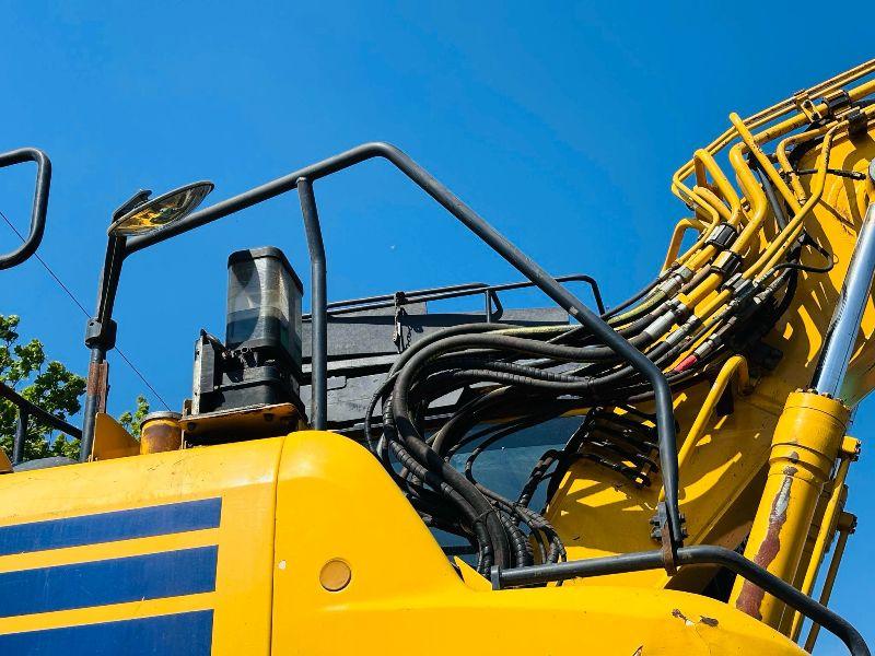 KOMATSU PC138US-11 EXCAVATOR*C/W BUCKET*READING 8387 HOURS*YEAR 2018*VIDEO*