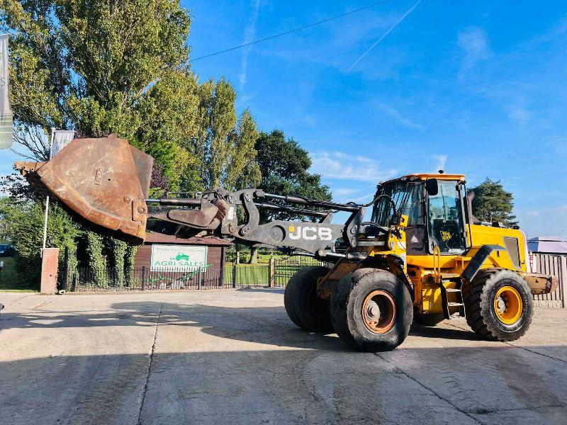 JCB 436EHT 4WD WASTE MASTER LOADING SHOVEL *YEAR 2011* C/W TOE TIP BUCKET *VIDEO*
