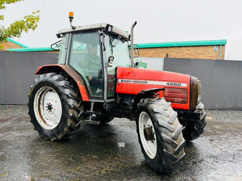 MASSEY FERGUSON 4260 4WD TRACTOR*4734 HOURS*VIDEO*