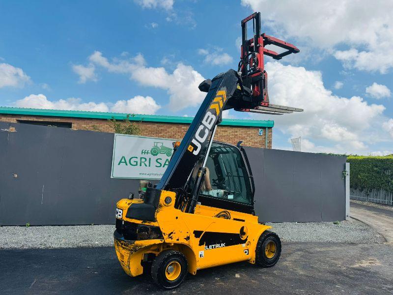 JCB 35D TELETRUK*YEAR 2018*C/W HYDRAULIC BAIL GRAB*VIDEO*