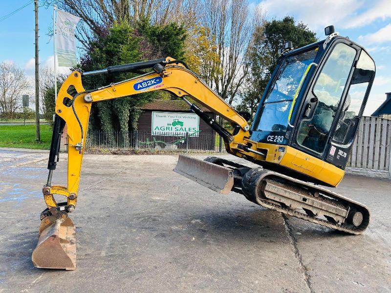 CATERPILLAR 302.7 TRACKED EXCAVATOR *YEAR 2014* C/W QUICK HITCH *VIDEO*