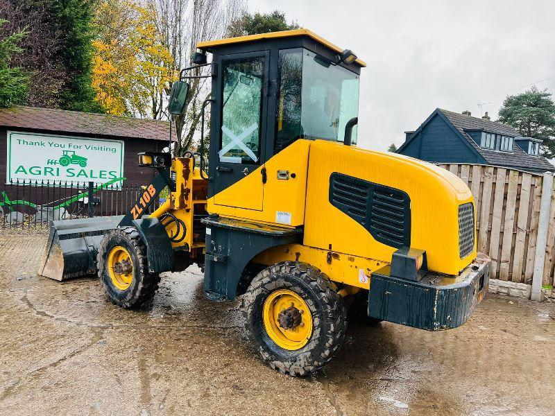 ZL10B 4WD LOADING SHOVEL C/W BUCKET * VIDEO *