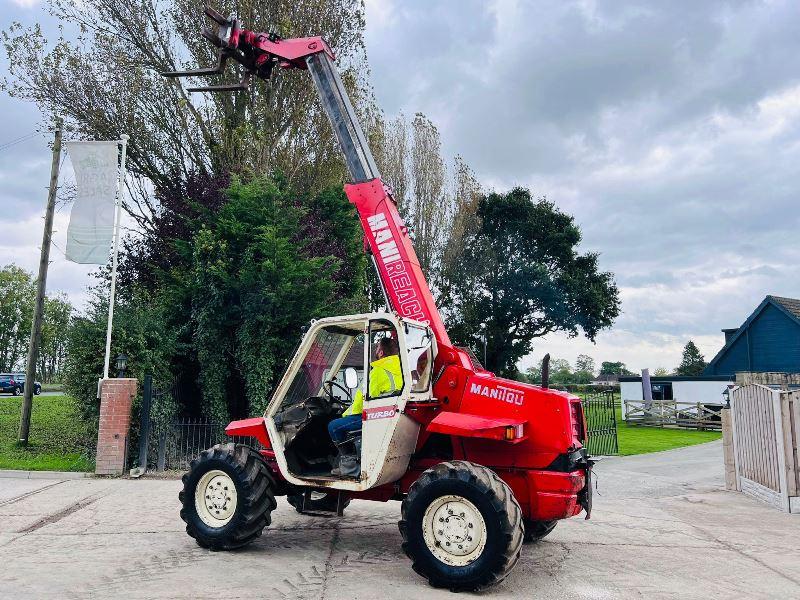 MANITOU MLT626 4WD TELEHANDLER C/W PALLET TINES *VIDEO*