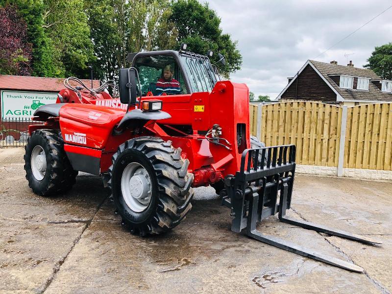 MANITOU MVT665T TURBO TELEHANDLER 6.5TON LIFTING CAPACITY C/W SIDE SHIFT
