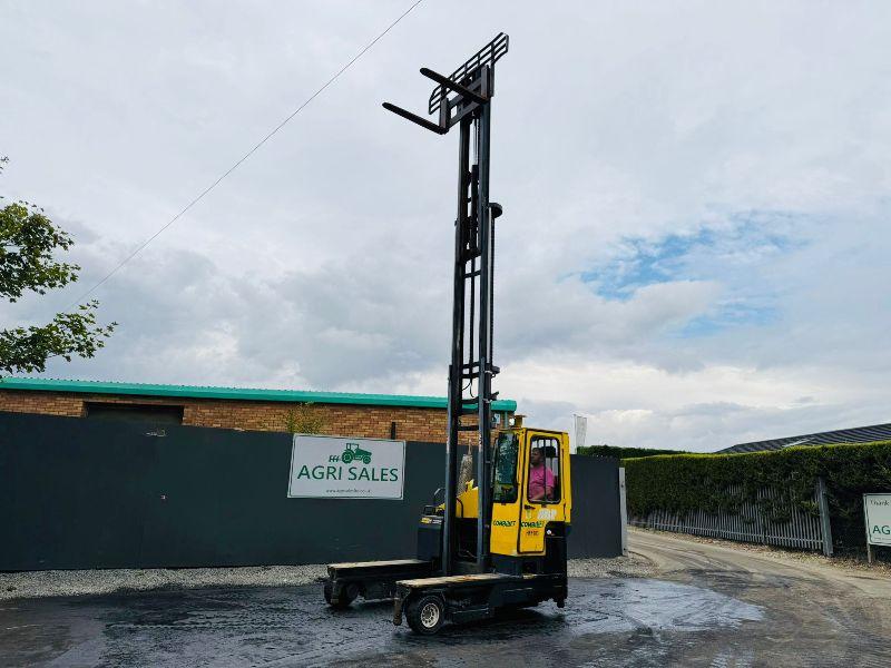 COMBILIFT C5000 DIESEL TRUCK MOUNTED FORKLIFT*STARTS BUT DOESNT DRIVE*VIDEO*