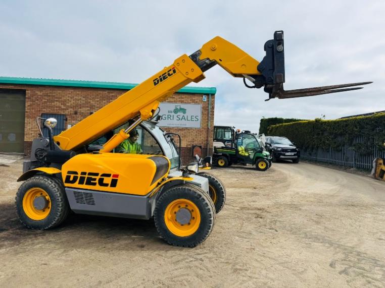 DIECI 190 TELEHANDLER*C/W PALLET TINES*VIDEO*