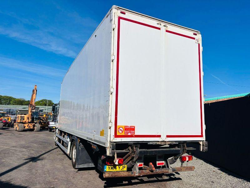 MERCEDES ACTROS 1827 4X2 BOX LORRY *C/W TUCK AWAY TAIL LIFT*VIDEO*