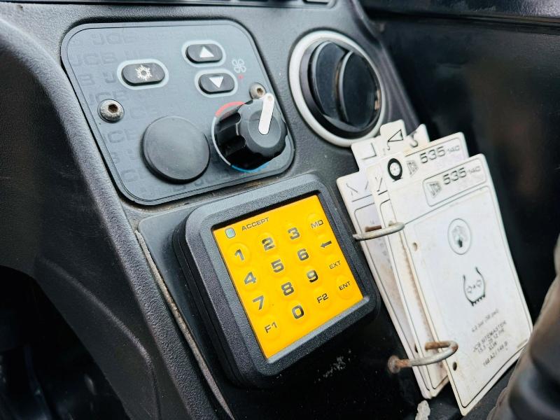 JCB 535-140HI-VIZ 4WD TELEHANDLER*14M REACH*YEAR 2014*C/W PALLET TINES*VIDEO*