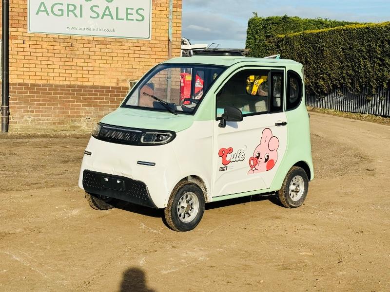 *NEW UNUSED*RACOON RC-G150 ELECTRIC CAR*YEAR 2024*1 OF 2*VIDEO*