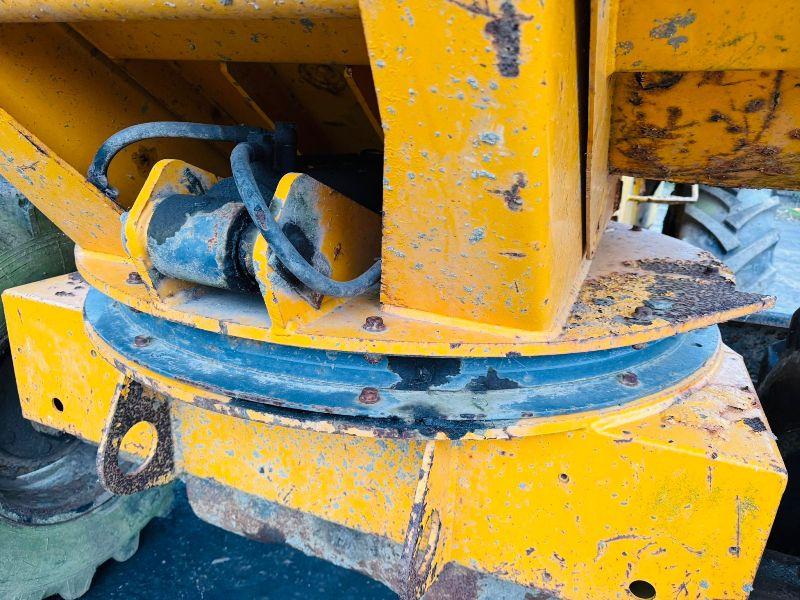 TEREX PS6000 SWIVLE TIP DUMPER*ENGINE STARTS NO DRIVE*VIDEO*