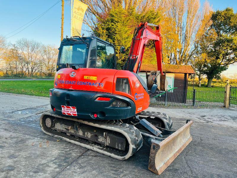 KUBOTA KX080-4A2 *YEAR 2020, 3022 HOURS* EXCAVATOR* C/W BUCKETS *VIDEO*
