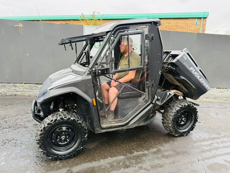 FUGLEMAN UT10 E 4WD ATV*C/W REAR TIP*YEAR 2023*ONLY 275 HOURS*VIDEO*