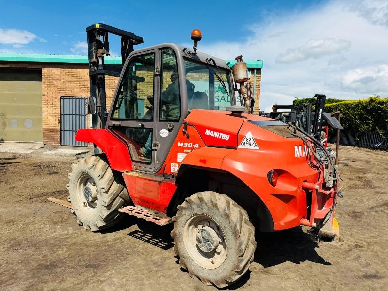 MANITOU M30-4 FORKLIFT*C/W PUH*YEAR 2015*7904 HOURS*VIDEO*