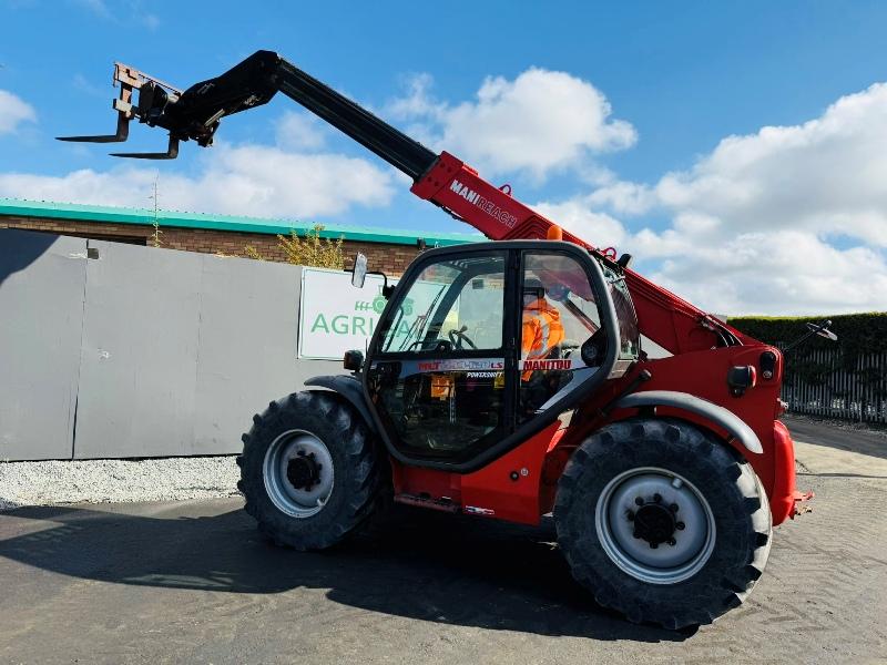 MANITOU MLT 633-120 LS TURBO TELEHANDLER*C/W PALLET TINES*VIDEO*