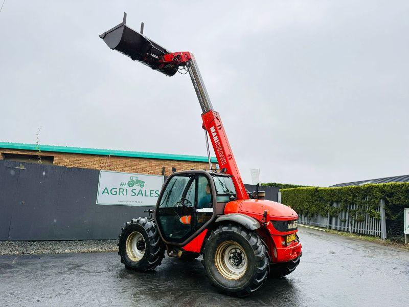 MANITOU MLT 526T TELEHANDLER*C/W BUCKET AND TINES*VIDEO*