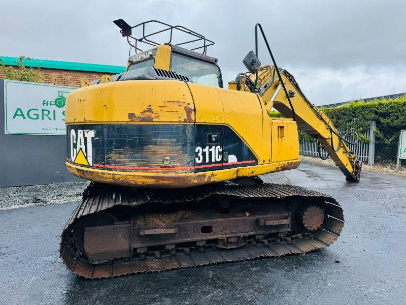 CATERPILLAR 311C TRACKED EXCAVATOR*C/W QUICK HITCH*VIDEO*