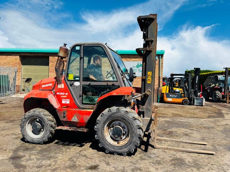 MANITOU M30-4 FORKLIFT*C/W PUH*YEAR 2015*6178 HOURS*VIDEO*