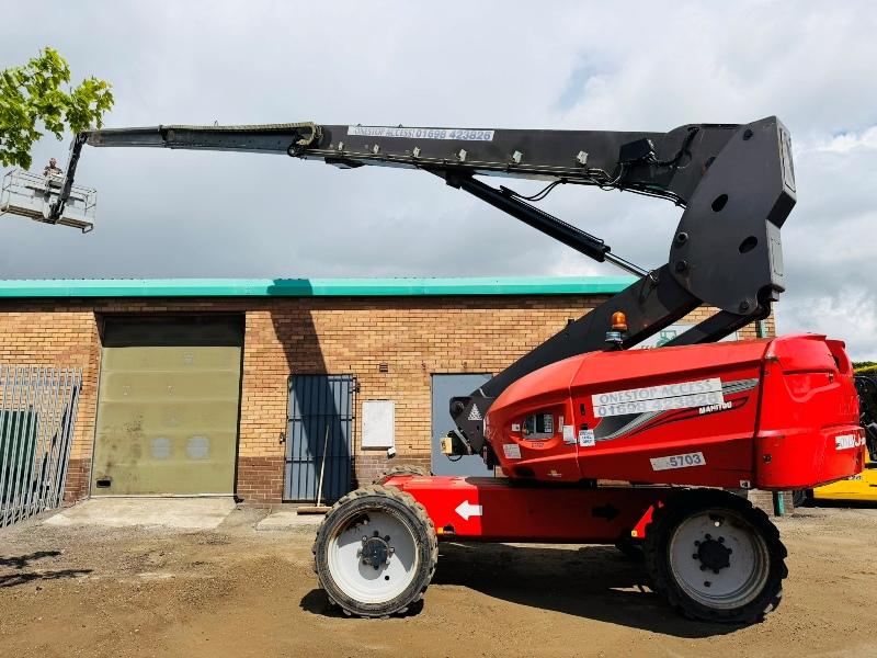 MANITOU 280TJ ARTICULATED BOOM LIFT*YEAR 2016*VIDEO*