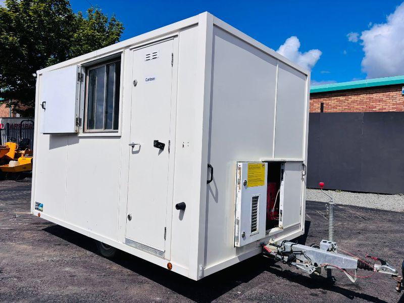 WELFARE UNIT *C/W ONBOARD GENERATOR(3.3KVA) AND TOILET*VIDEO*