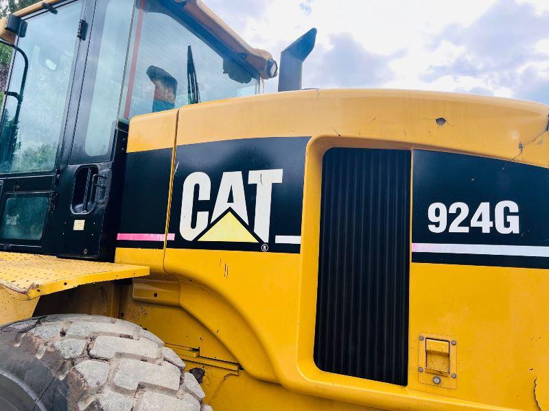 CATERPILLAR 924G 4WD LOADING SHOVEL C/W QUICK HITCH *VIDEO*