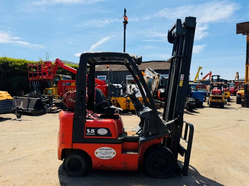 NISSAN PD01A15PQ FORKLIFT*SPARES AND REPAIRS*VIDEO*