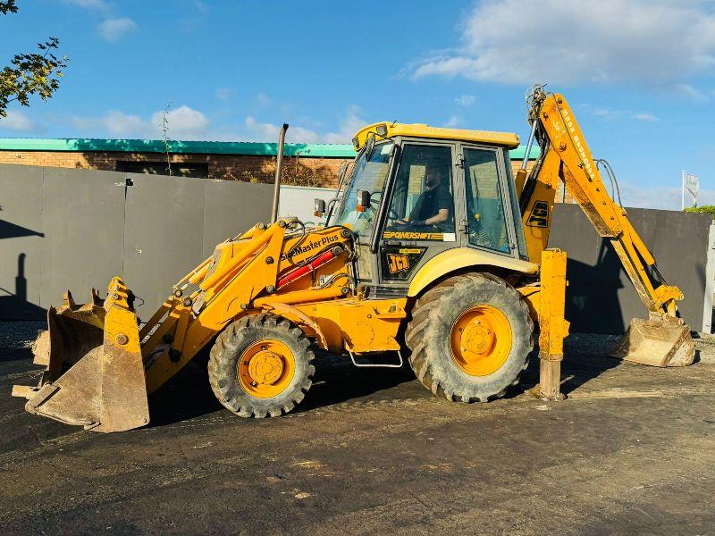 JCB 3CX SITEMASTER + PROJECT 8 4WD*C/W 4 IN ONE BUCKET*POWER SHIFT*VIDEO*