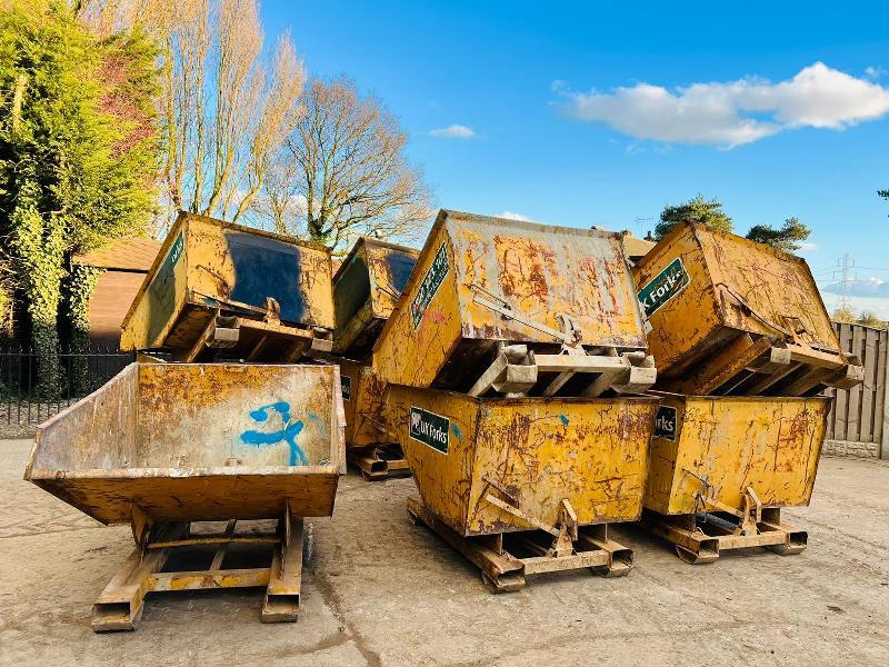 TIPPING SKIP TO SUIT PALLET TINES * ONLY ONE AVAILBLE * 