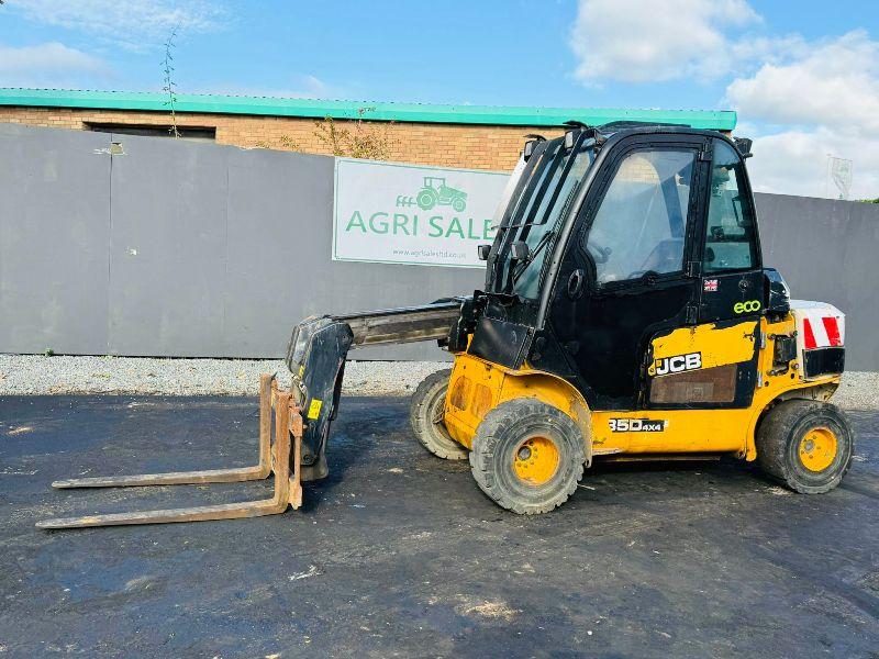 JCB TLT35D 4WD TELETRUK*C/W PALLET TINES*NON RUNNER*YEAR 2014*VIDEO*