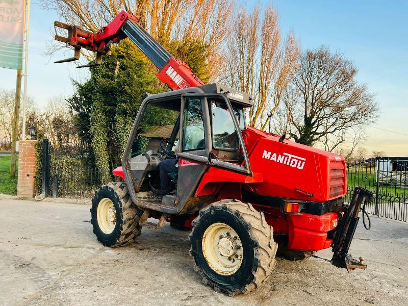 MANITOU 524 4WD TELEHANDLER *AG-SPEC* C/W PICK UP HITCH 