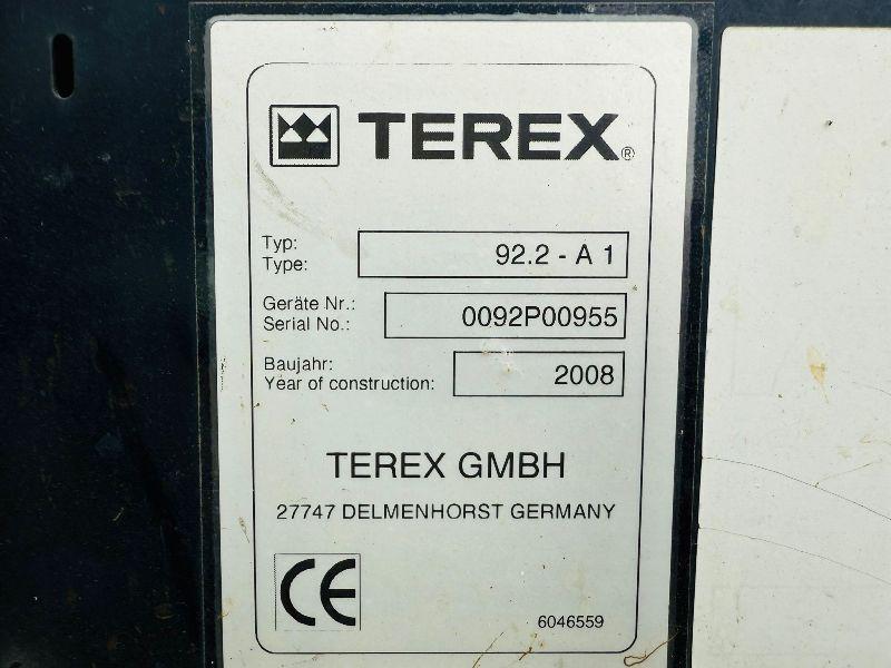 DAF LF55.220 4X2 TIPPER LORRY *C/W TEREX TLC 92.2 CRANE*VIDEO*