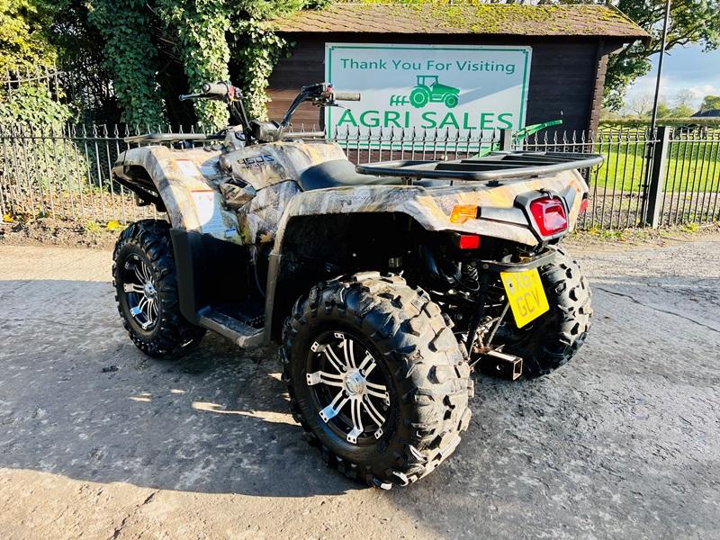 QUADZILLA 450S CFORCE 4WD QUAD BIKE *YEAR 2017, 837 MILES* C/W WINCH *VIDEO*