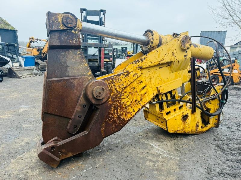 HEAVY DUTY HYDRAULIC DEMOLITION SHEAR*C/W QUICK HITCH*VIDEO*