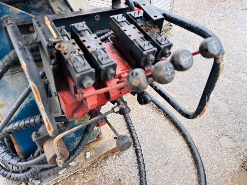 STATIC MARINE CRANE *C/W* PERKINS POWER PACK* OIL & DIESEL TANK*VIDEO*