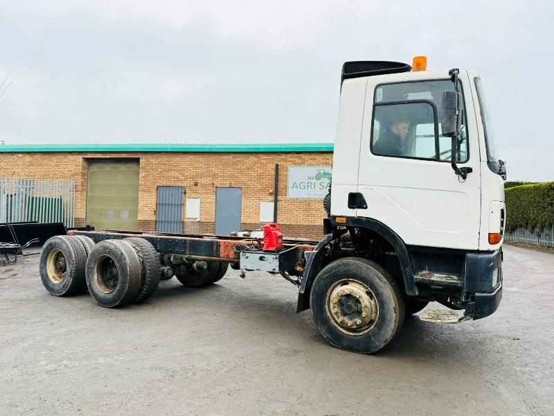FODEN 6X4 DOUBLE DRIVE ON STEEL*C/W CAT ENGINE*VIDEO*