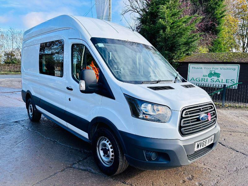 FORD TRANSIT 350 CREW VAN *YEAR 2019, MOT'D TILL OCTOBER 2024* VIDEO *