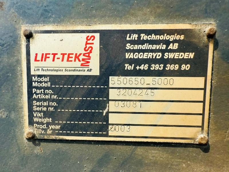 BOSS 556 HH SIDE LOADING FORK LIFT*C/W PALLET TINES*VIDEO*