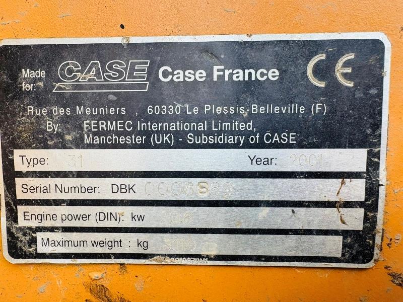 CASE 50 EXCAVATOR*C/W HYDRAULIC THUMB*VIDEO*