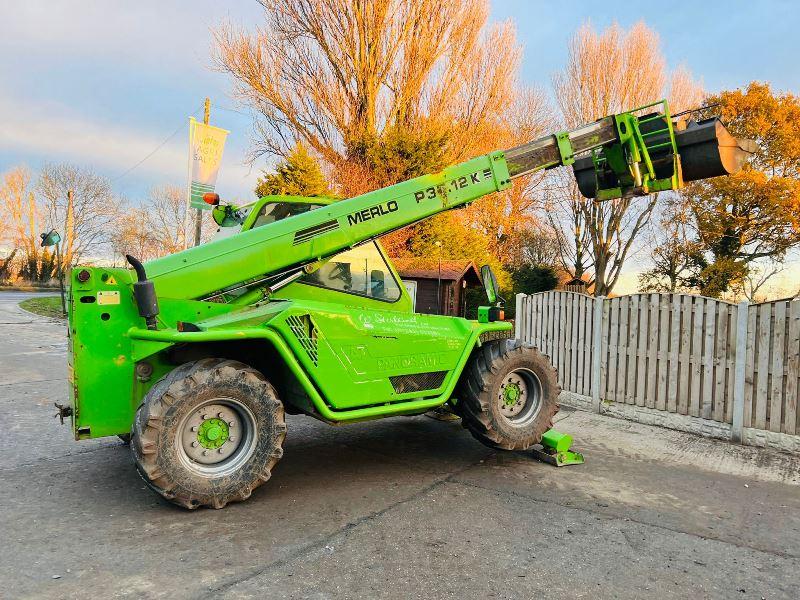 MERLO P35.12K 4WD TELEHANDLER C/W PALLET TINES