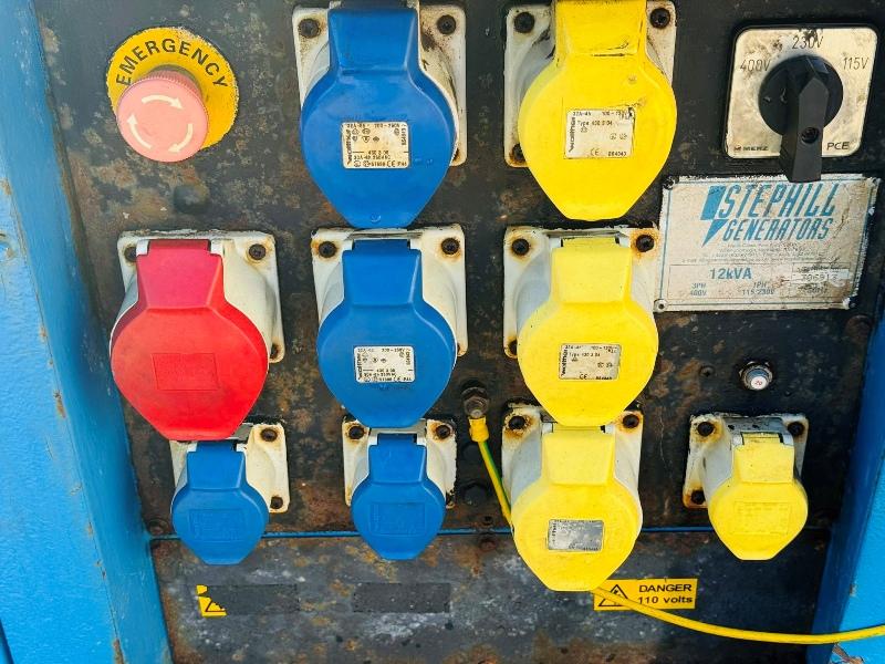 STEPHILL ECP28 2L4 16KVA GENERATOR*CHOICE OF 2*YEAR 2016*VIDEO*
