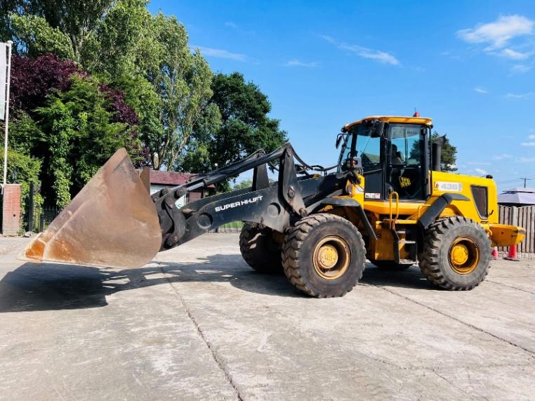 JCB 436EHT 4WD WASTE MASTER LOADING SHOVEL C/W BUCKET *VIDEO*