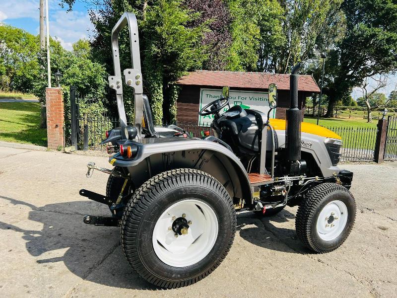 ** BRAND NEW SIROMER 254 4WD TRACTOR YEAR 2023 C/W TURF TYRES **