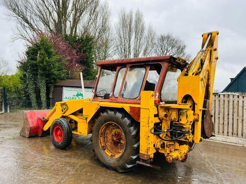 JCB 3C BACKHOE DIGGER C/W FULLY GLAZED CABIN *VIDEO*