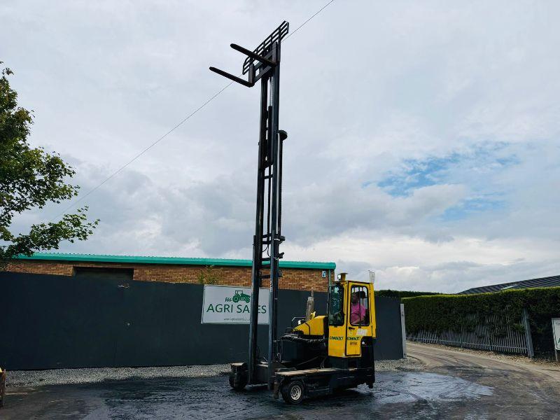COMBILIFT C5000 DIESEL TRUCK MOUNTED FORKLIFT*STARTS BUT DOESNT DRIVE*VIDEO*